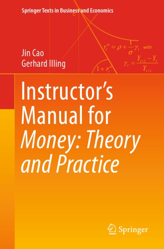 Instructor's Manual for Money: Theory and Practice