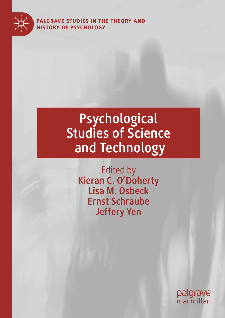 Psychological studies of science and technology