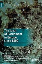 The ideal of parliament in Europe since 1800