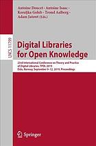 Digital Libraries for Open Knowledge