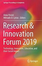 Research and Innovation Forum 2019 : Technology, Innovation, Education, and Their Social Impact