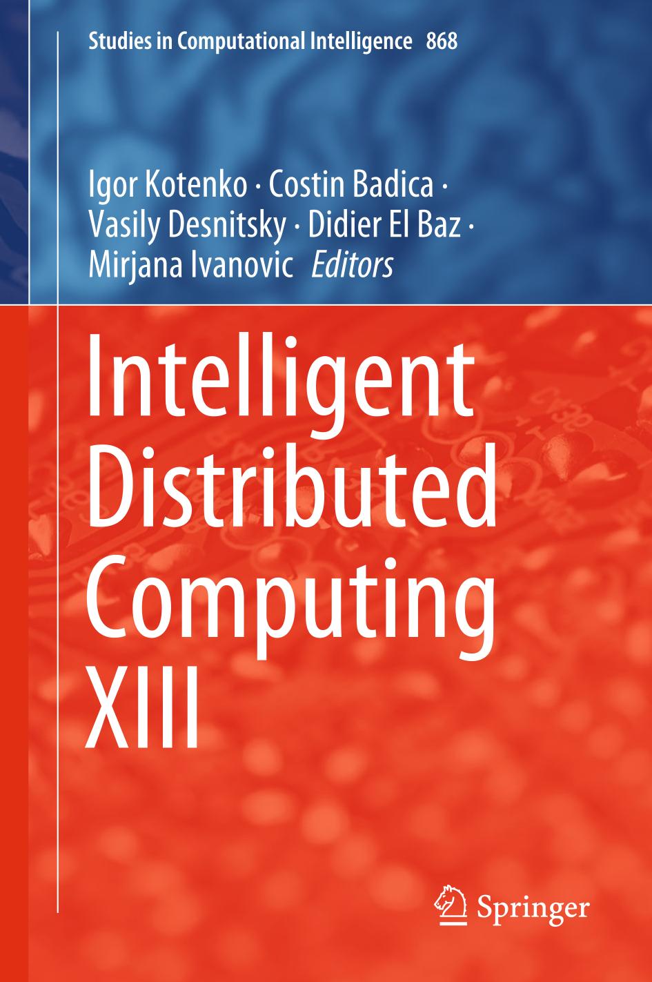 Intelligent distributed computing XIII