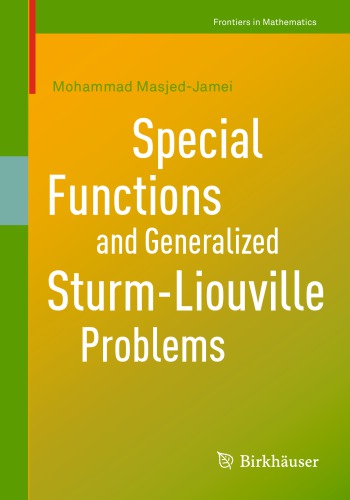 Special Functions and Generalized Sturm-Liouville Problems