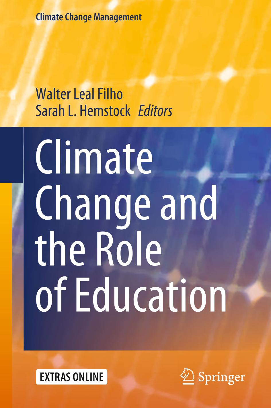 Climate Change and the Role of Education