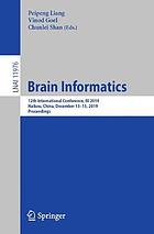 Brain Informatics : 12th International Conference, BI 2019, Haikou, China, December 13-15, 2019, Proceedings