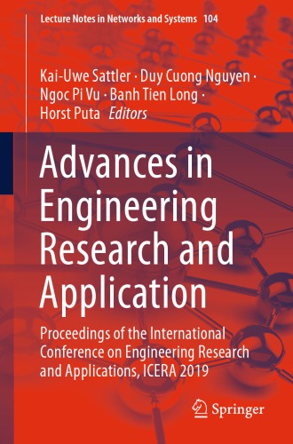 ADVANCES IN ENGINEERING RESEARCH AND APPLICATION : proceedings of the.