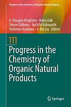 Progress in the chemistry of organic natural products. Volume 111