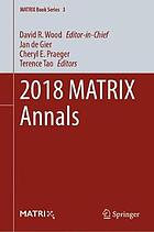 2018 MATRIX annals