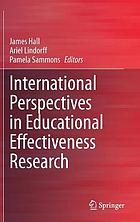 International perspectives in educational effectiveness research