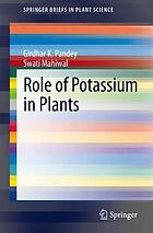 Role of potassium in plants