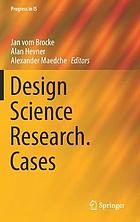 Design science research. Cases