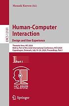 Human-Computer Interaction. Human Values and Quality of Life : Thematic Area, HCI 2020, Held as Part of the 22nd International Conference, HCII 2020, Copenhagen, Denmark, July 19-24, 2020, Proceedings, Part III