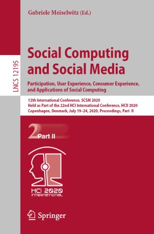 SOCIAL COMPUTING AND SOCIAL MEDIA, PARTICIPATION,USER EXPERIENCE.