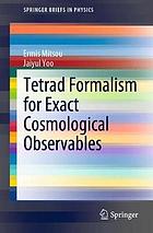 TETRAD FORMALISM FOR EXACT COSMOLOGICAL OBSERVABLES.