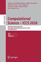Computational Science - ICCS 2020