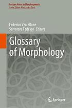 Glossary of morphology