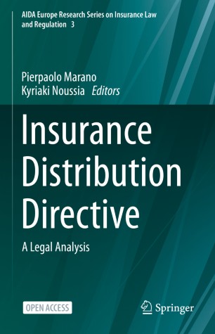 INSURANCE DISTRIBUTION DIRECTIVE : a legal analysis.