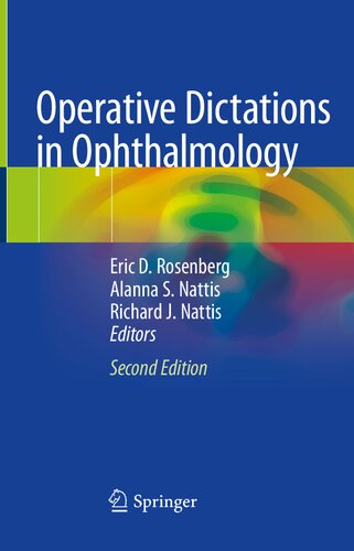 Operative Dictations in Ophthalmology