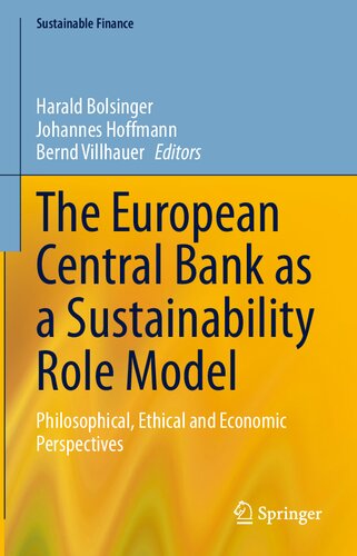 The European Central Bank as a Sustainability Role Model