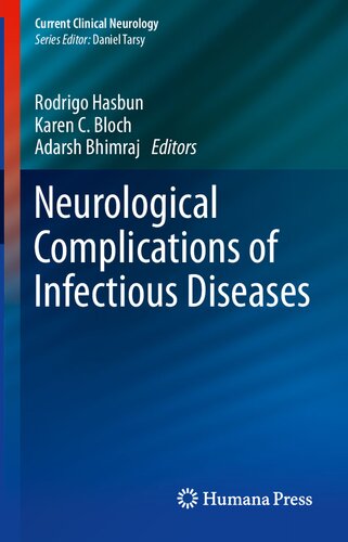 Neurological complications of infectious diseases