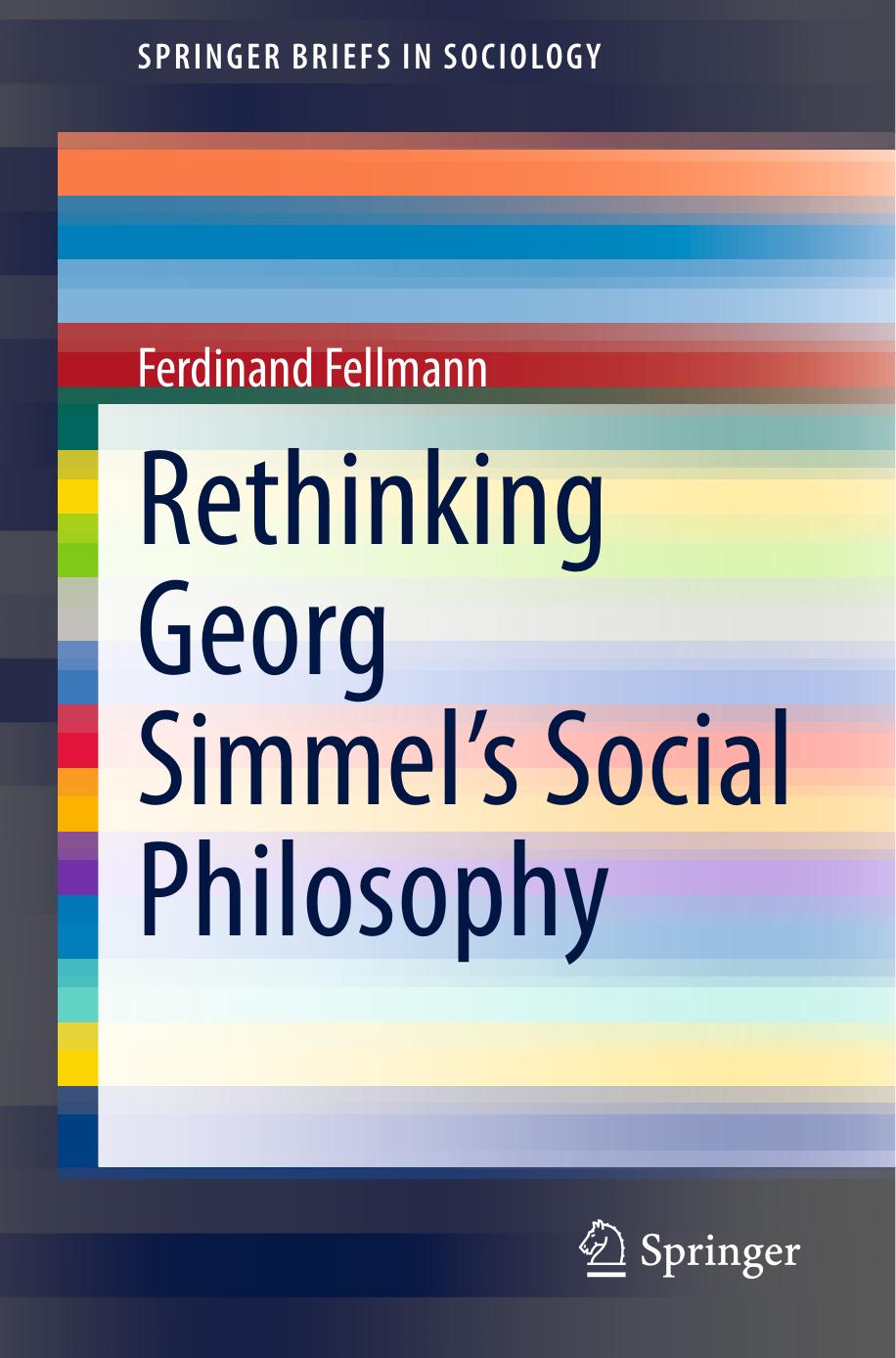 Rethinking Georg Simmel's social philosophy