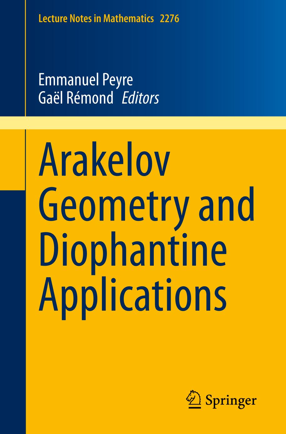 Arakelov geometry and diophantine applications