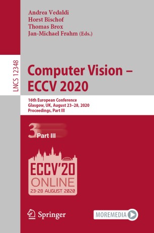 Computer Vision - ECCV 2020 : 16th European Conference, Glasgow, UK, August 23-28, 2020, Proceedings, Part III