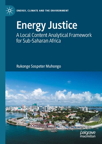 Energy justice : a local content analytical framework for sub-Saharan Africa