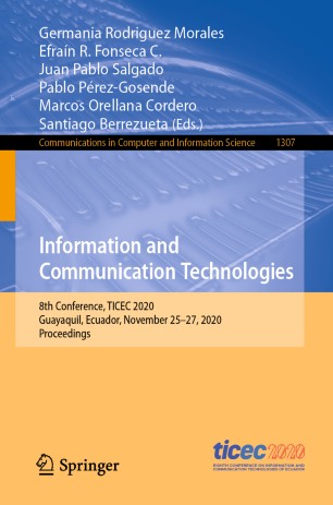 INFORMATION AND COMMUNICATION TECHNOLOGIES : 8th conference.