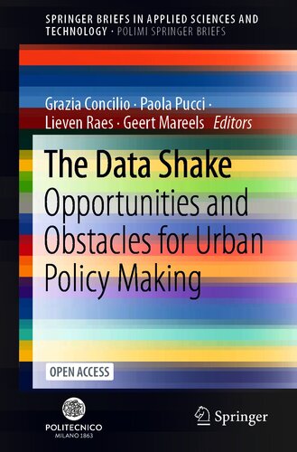 The data shake : opportunities and obstacles for urban policy making