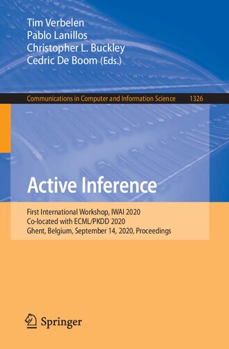 ACTIVE INFERENCE : first international workshop, iwai 2020, co-located with.