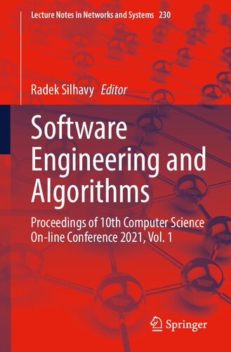 Software engineering and algorithms : proceedings of 10th Computer Science On-line Conference 2021. Vol. 1