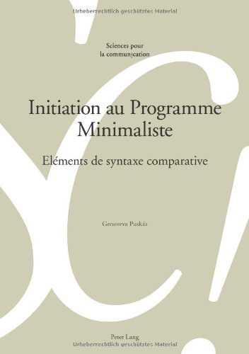 Initiation Au Programme Minimaliste