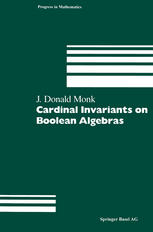 Cardinal Invariants on Boolean Algebras