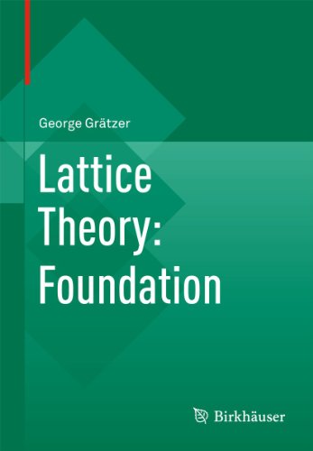 Lattice Theory