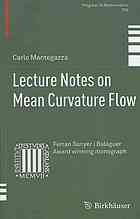 Lecture Notes on Mean Curvature Flow