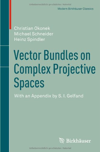 Vector Bundles on Complex Projective Spaces