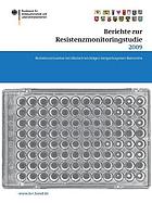 Berichte Zur Resistenzmonitoringstudie 2009