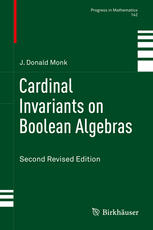 Cardinal Invariants on Boolean Algebras : Second Revised Edition