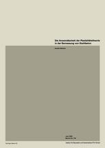 Die Anwendbarkeit der Plastizitätstheorie in der Bemessung von Stahlbeton