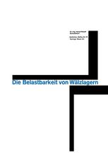 Die Belastbarkeit von Wälzlagern