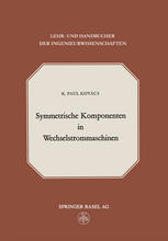 Symmetrische Komponenten in Wechselstrommaschinen