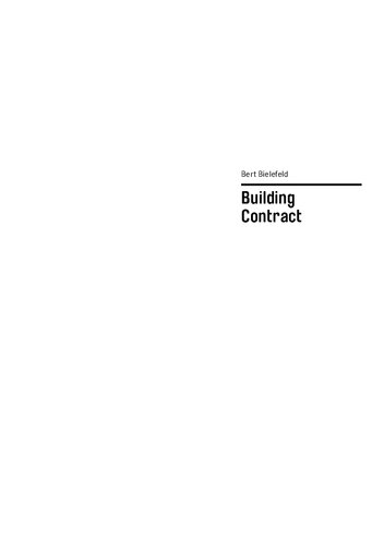 Basics Building Contract