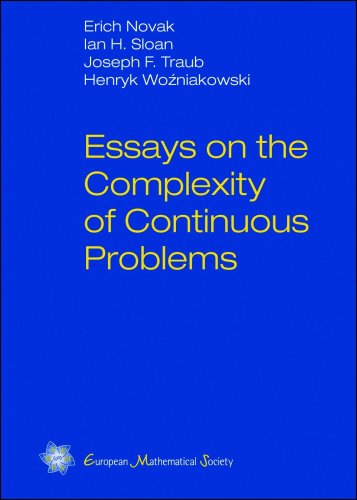 Essays on the complexity of continuous problems