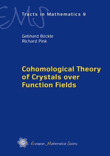 Cohomological theory of crystals over function fields