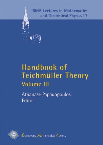 Handbook of Teichmüller theory / 3, Handbook of Teichmüller theory / Athanase Papadopoulos, ed.