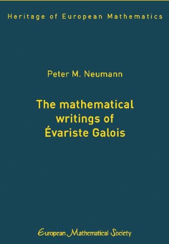 The mathematical writings of Évariste Galois