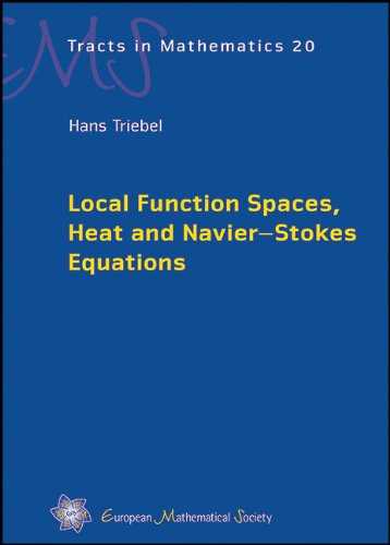 Local function spaces, Heat and Navier-Stokes equations