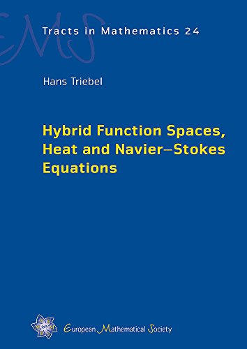 Hybrid function spaces, heat and Navier-Stokes equations