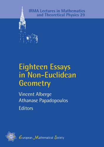 Eighteen essays in non-Euclidean geometry